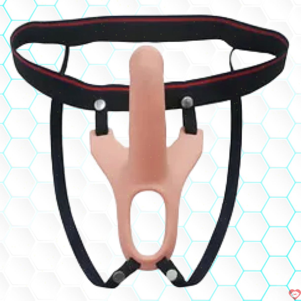 Dương vật giả dây đeo rỗng ruột siêu thực nâng cao trải nghiệm 