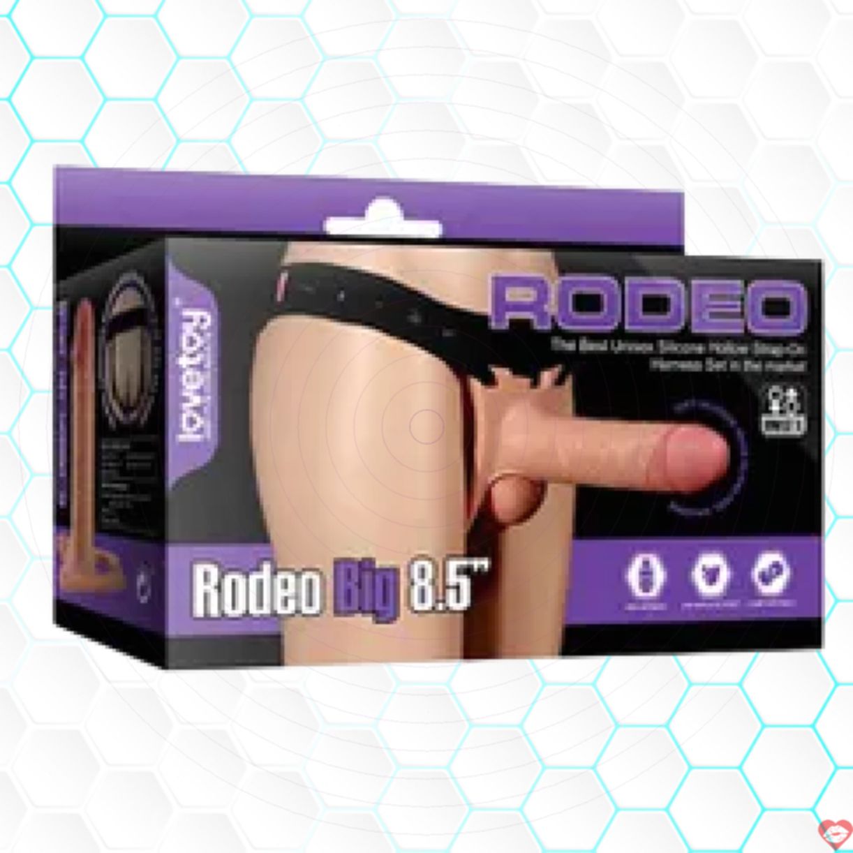 Dương Vật Giả Lovetoy Rỗng Ruột Dây Đeo Siêu Thực Tế Nam 