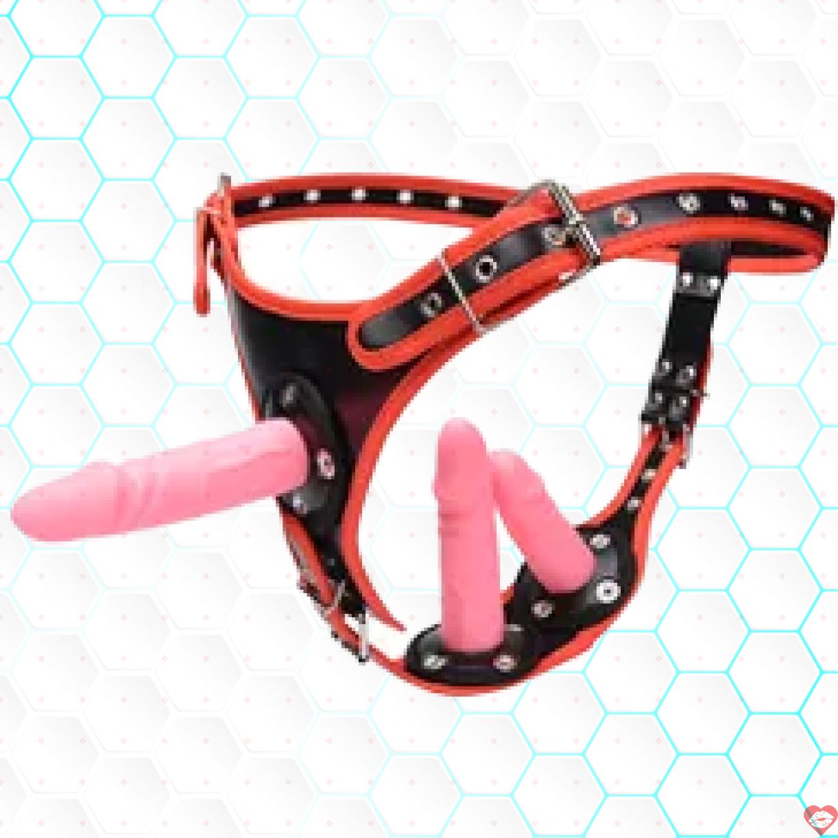 Dương Vật Giả Dây Đeo 3 Đầu Cao Cấp Hàng Hiếm Kích Thích 