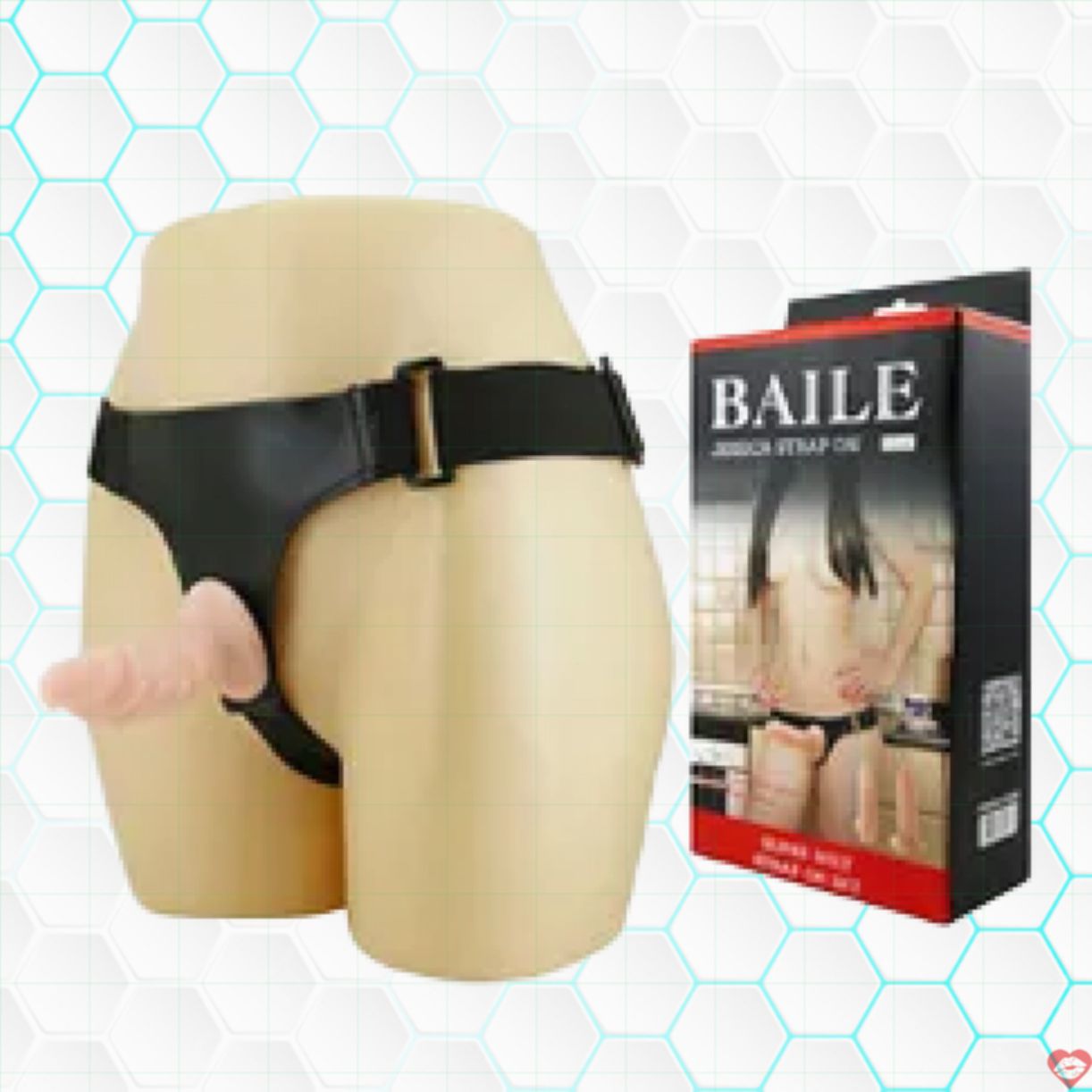 Dương vật giả mini dây đeo đôi kích thích cực mạnh cho nam 