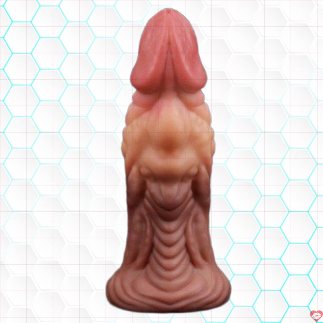 Lovetoy 7.0 Dương vật giả 2 lớp silicone bạch kim siêu mềm mại 