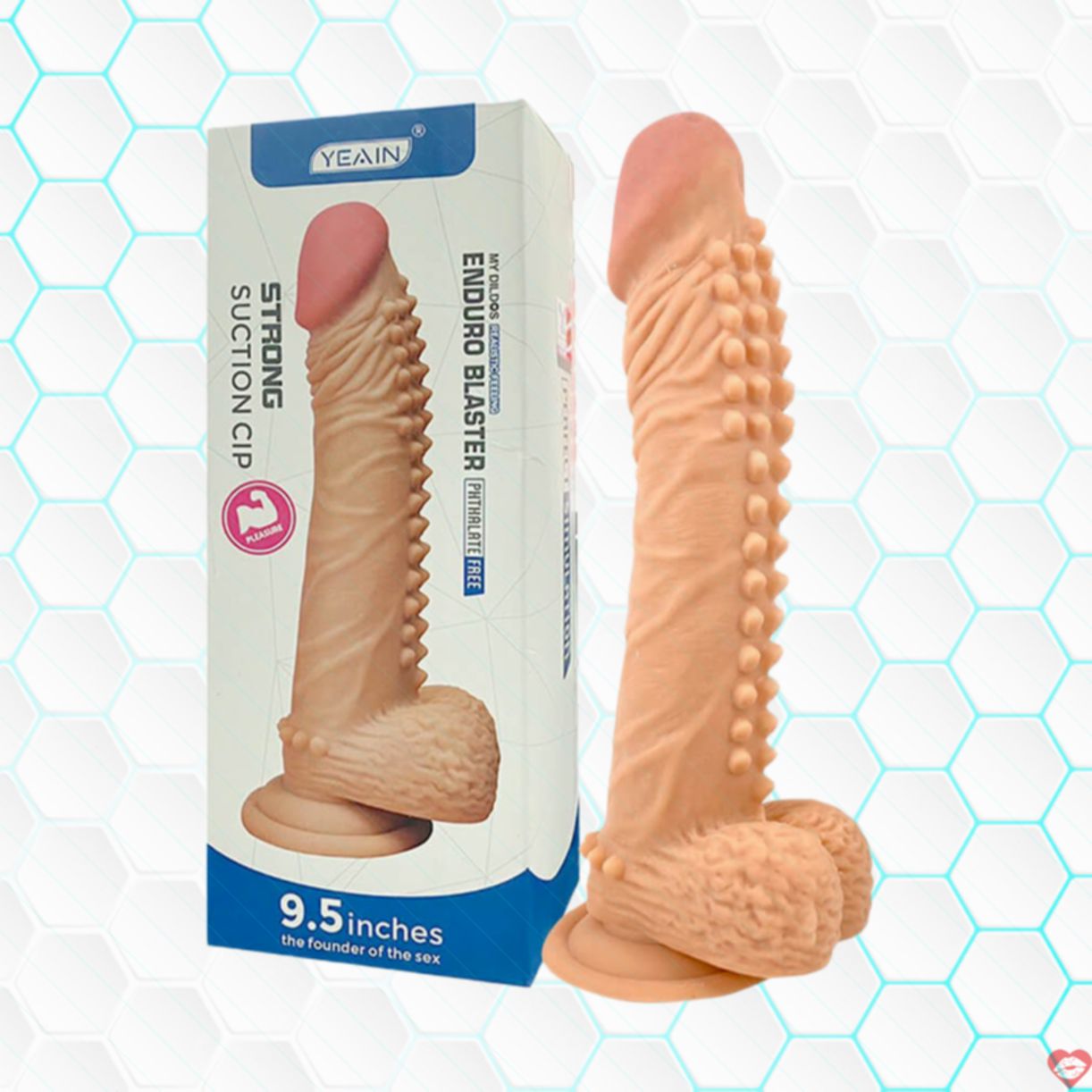 Đồ chơi tình dục dán tường Yeain 9.5 Inch siêu thật giá tốt 