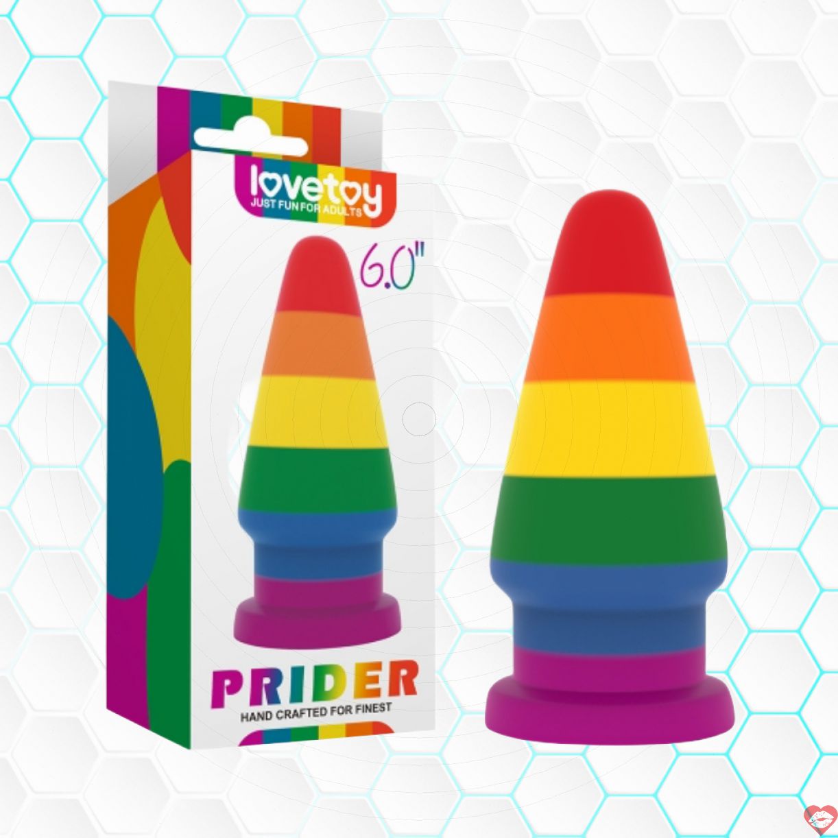 Dương vật giả Lovetoy Prider 6.0 inch bám tường Siêu mềm Mạnh mẽ 