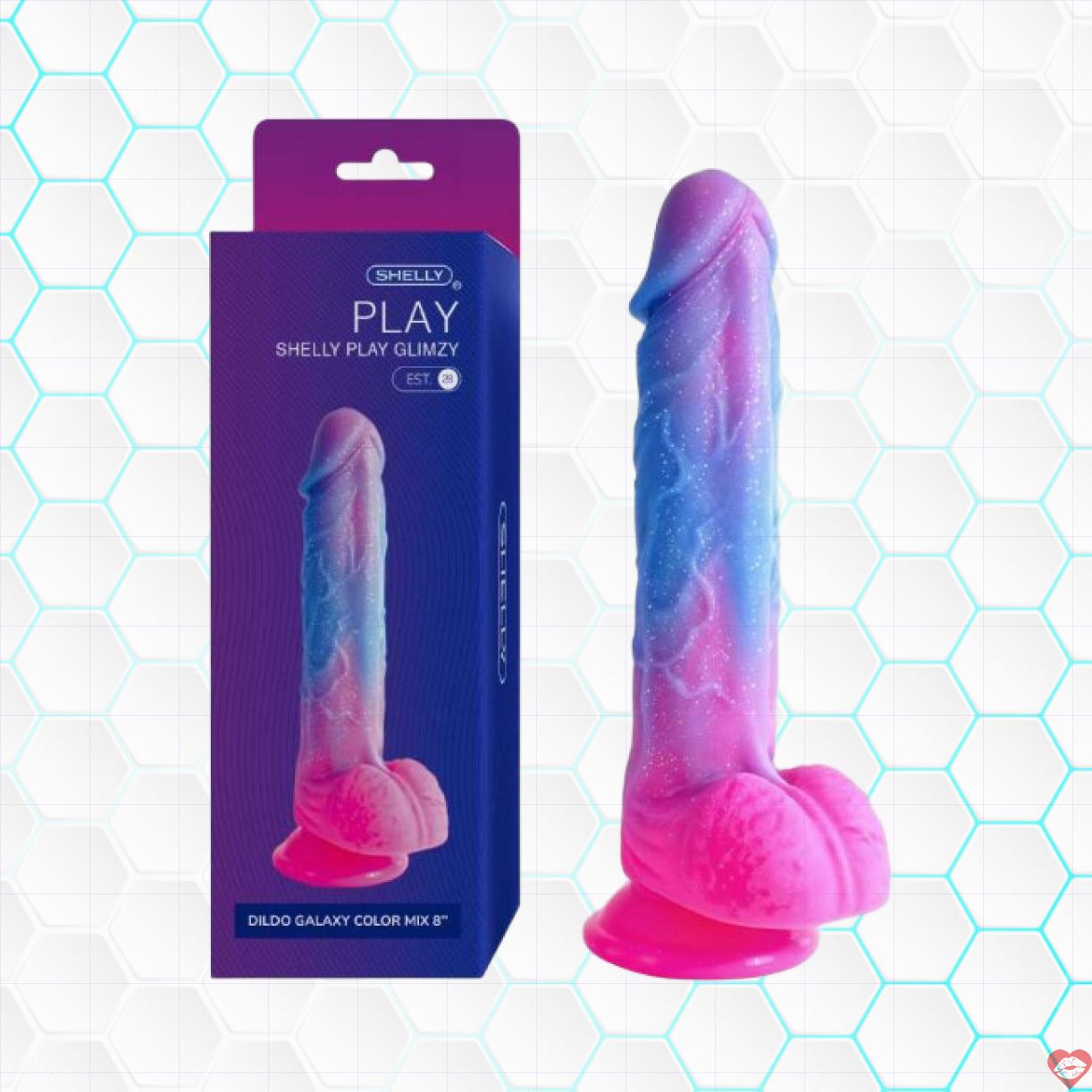 Dương vật giả dính tường Shelly Play 17cm kích thích phê 