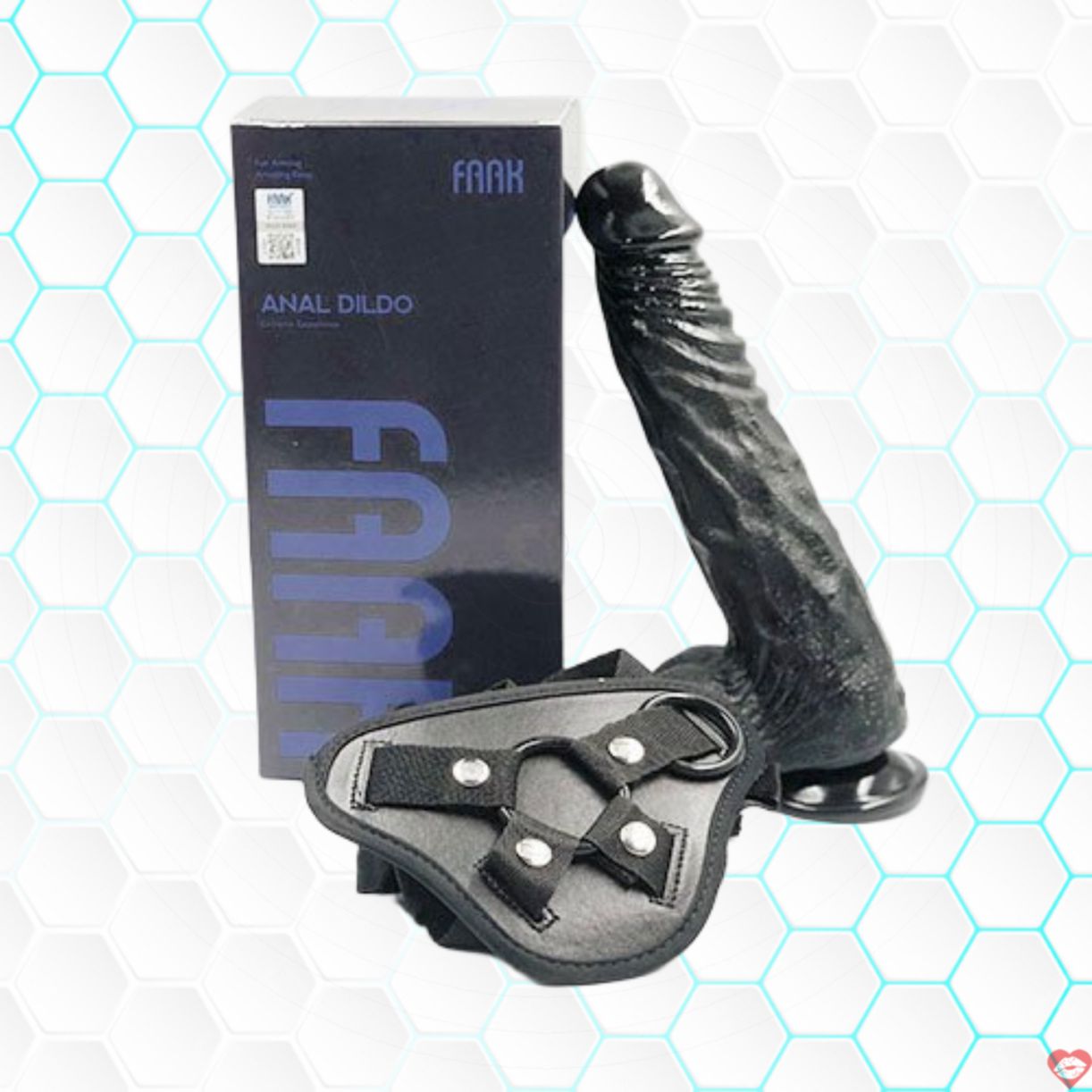 Dương vật khủng dây đeo cho les FAAK Siêu thật, dễ sử dụng 