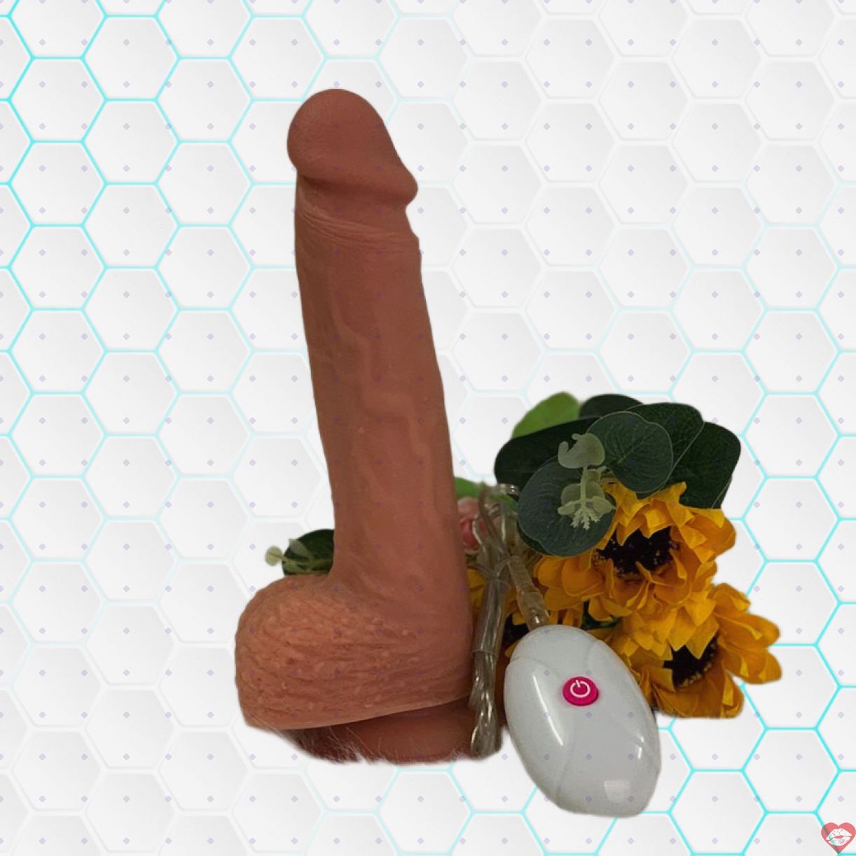 Dương vật mềm rung siêu thực Lovetoy Nature Cock Leo khuyến mãi 