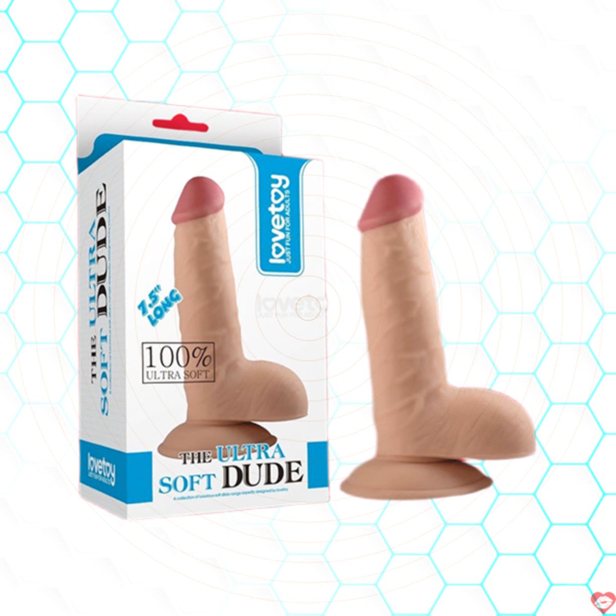 Lovetoy Ultra Soft Dude 7.5 inch - Sản phẩm chất lượng, cảm giác thật 