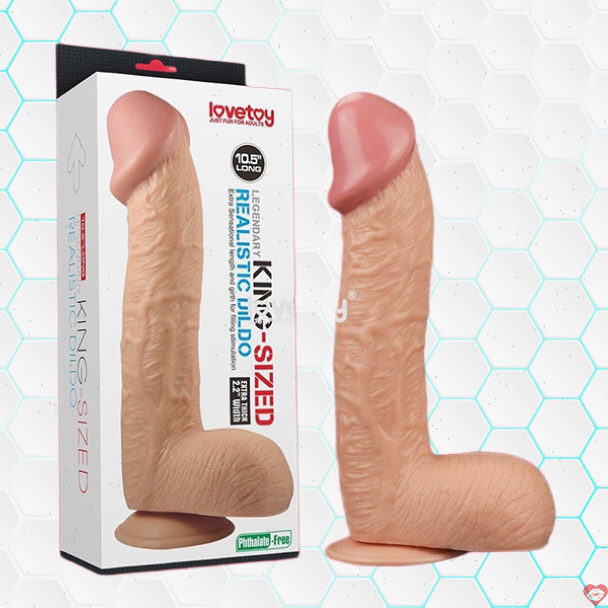 Lovetoy Legendary King Sized 105 inch dương vật giả cao cấp 