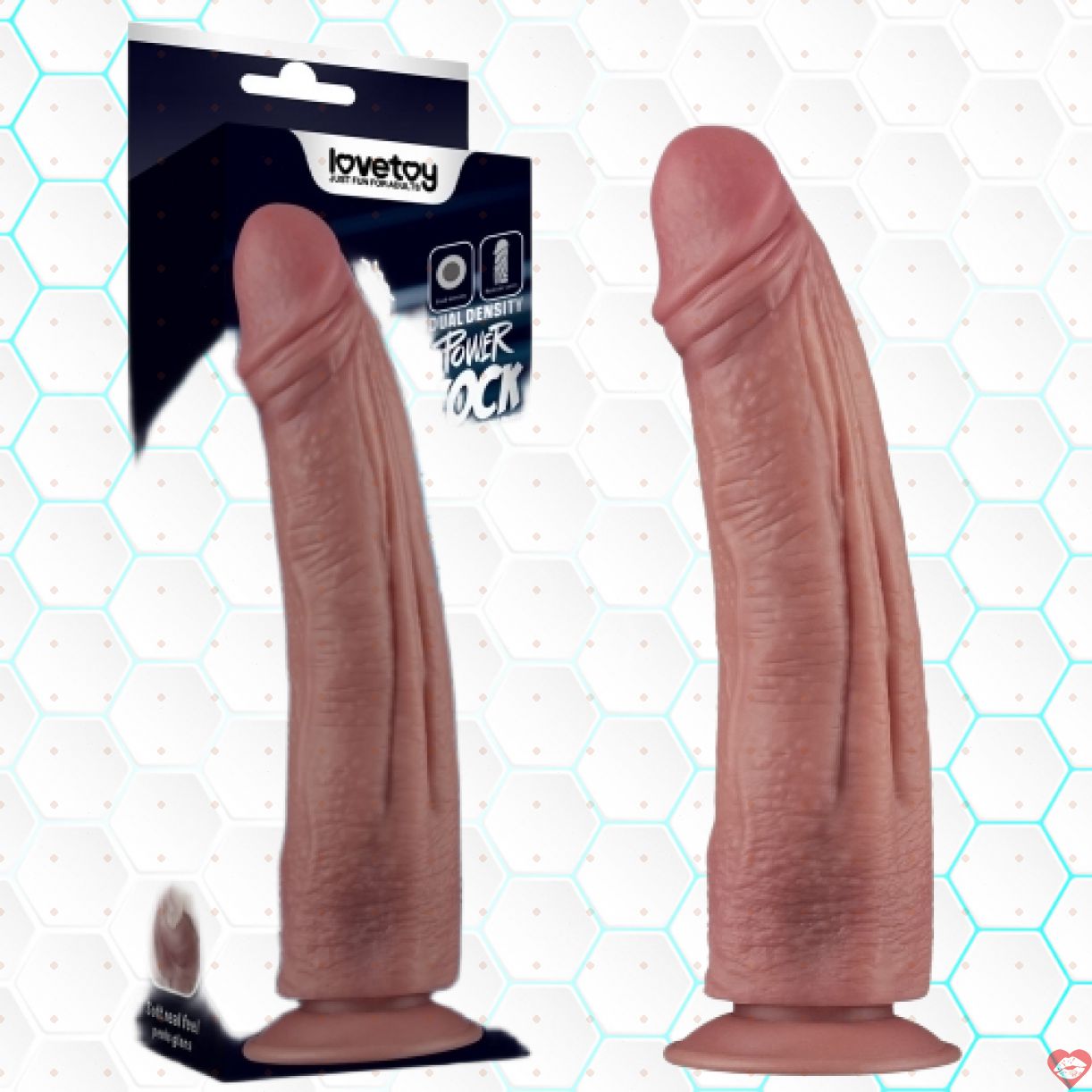 Dương vật Lovetoy mềm mại khủng rung mạnh cực đã kích thích 