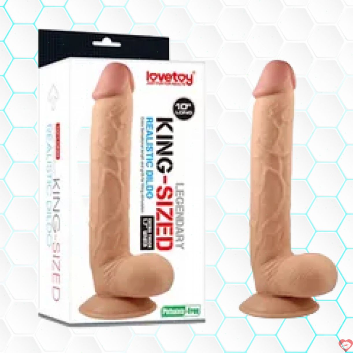 Dương vật giả Lovetoy 10 inch chất lượng cao, kích thích đỉnh điểm 