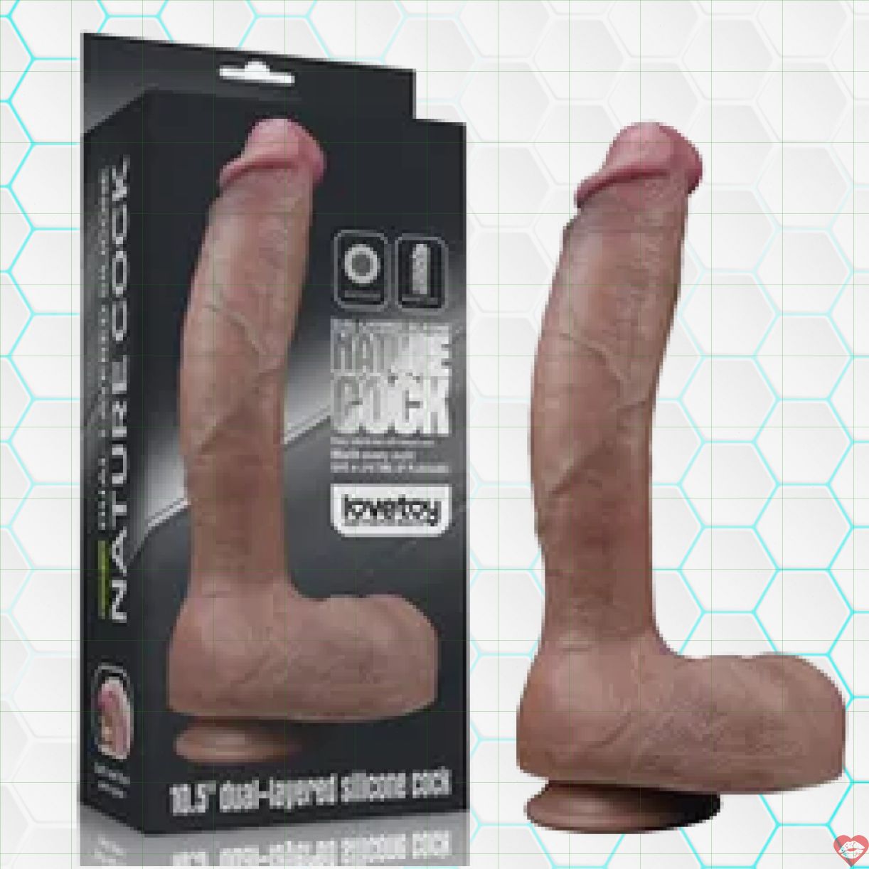Lovetoy Nature Cock 27x5.3cm Siêu kích thước Đầy cảm hứng 