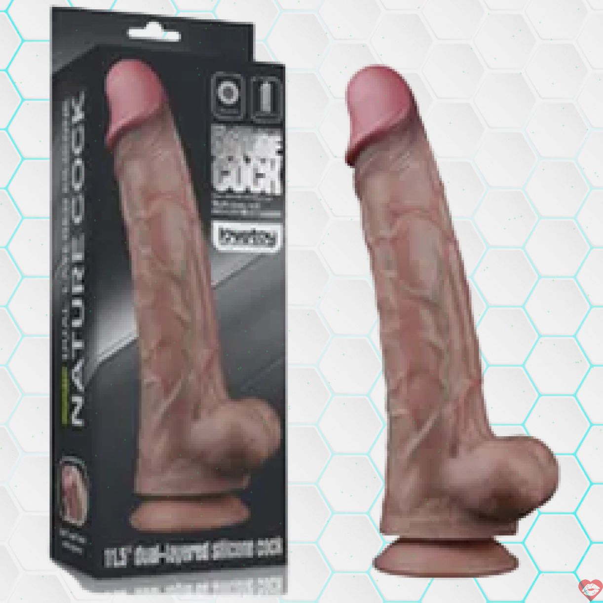 Dương vật giả Lovetoy Platinum silicone chân thật mềm mại giá tốt 