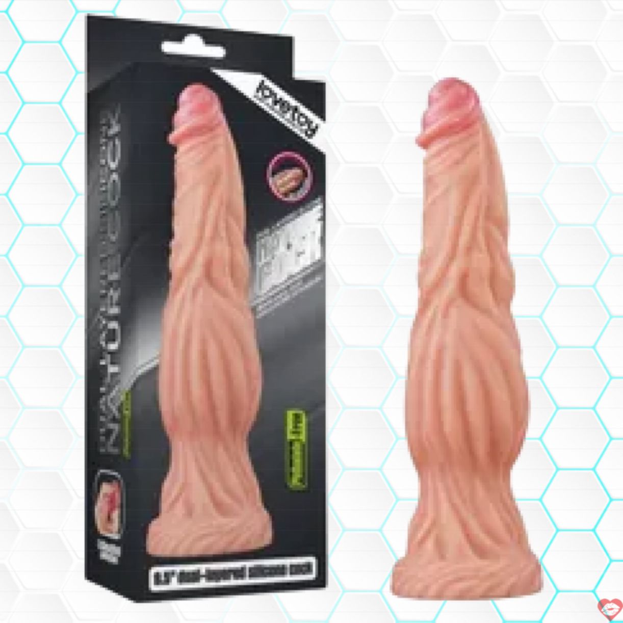 Lovetoy Nature Cock 95 inch dương vật giả siêu chân thật pk 