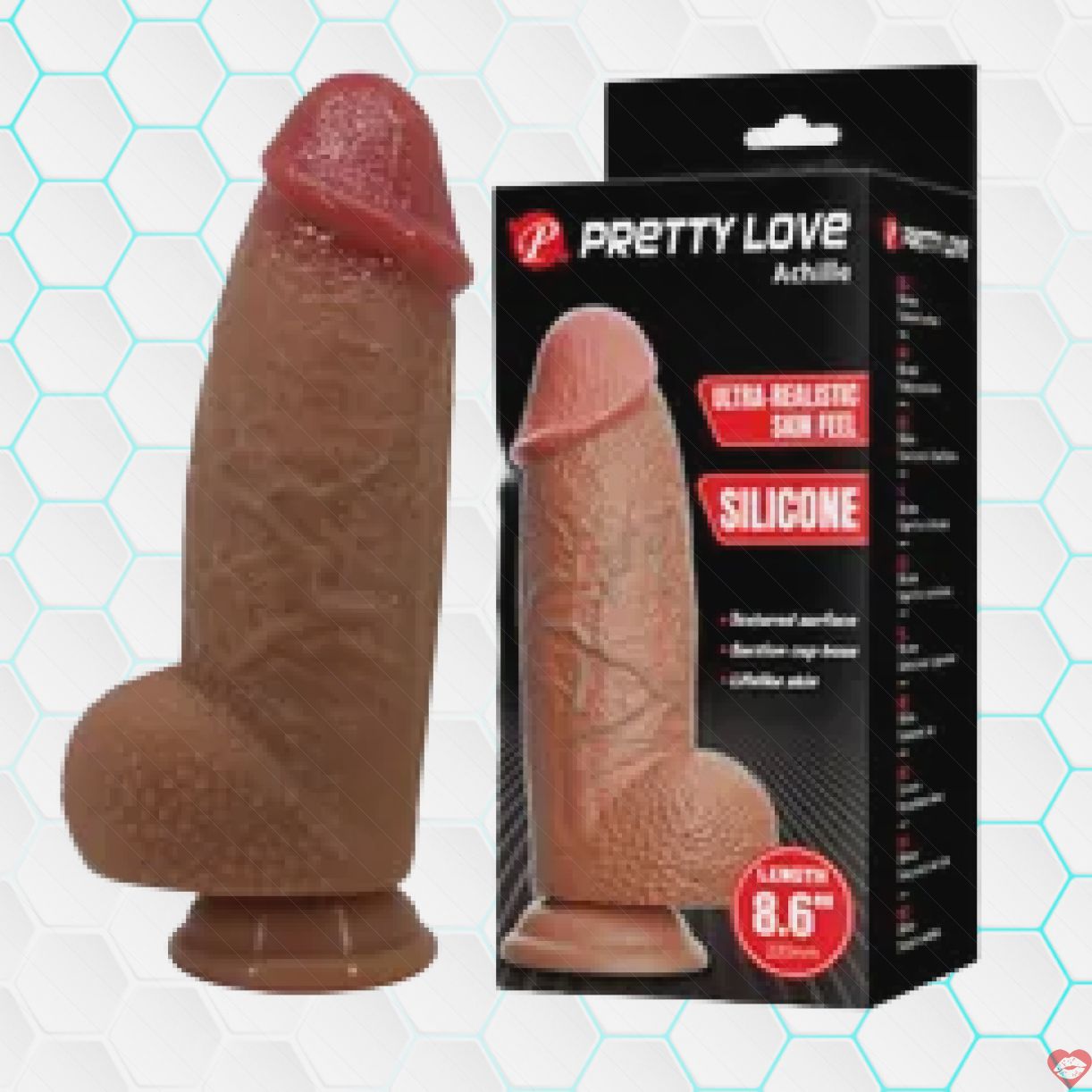 Dương vật giả Prettylove Archille kích thích cực đỉnh, hàng khủng 