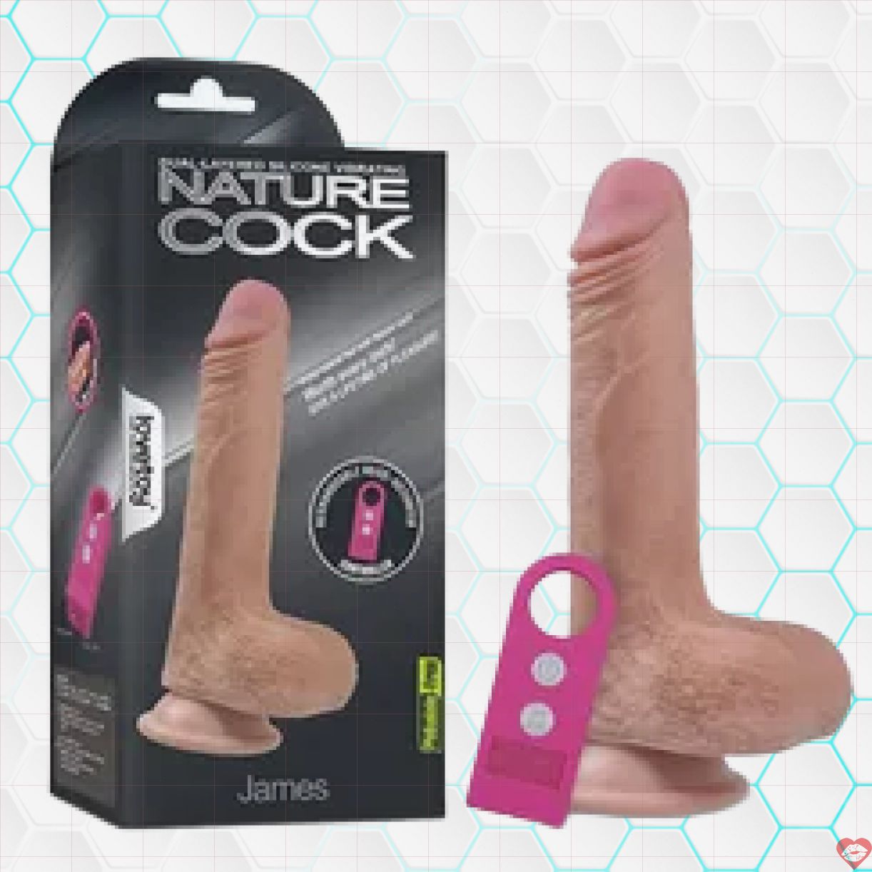 Dương Vật Giả Lovetoy James Chính Hãng - Tăng Kích Thích Cực Đỉnh 