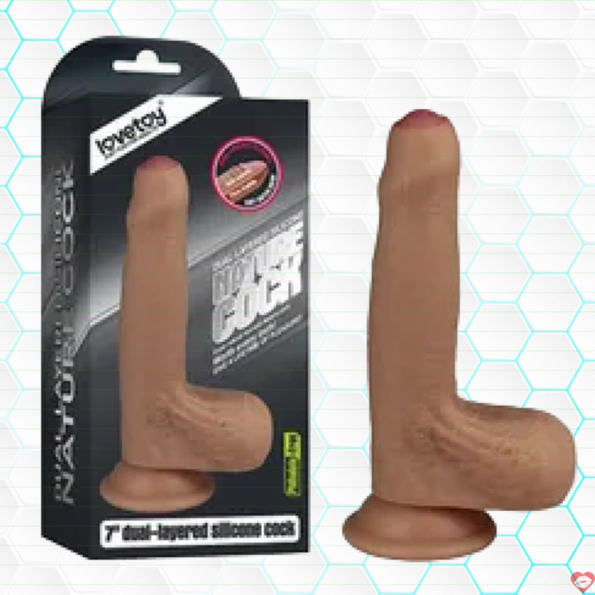 Lovetoy dương vật giả đầu khấc độc đáo kích thích phái đẹp 