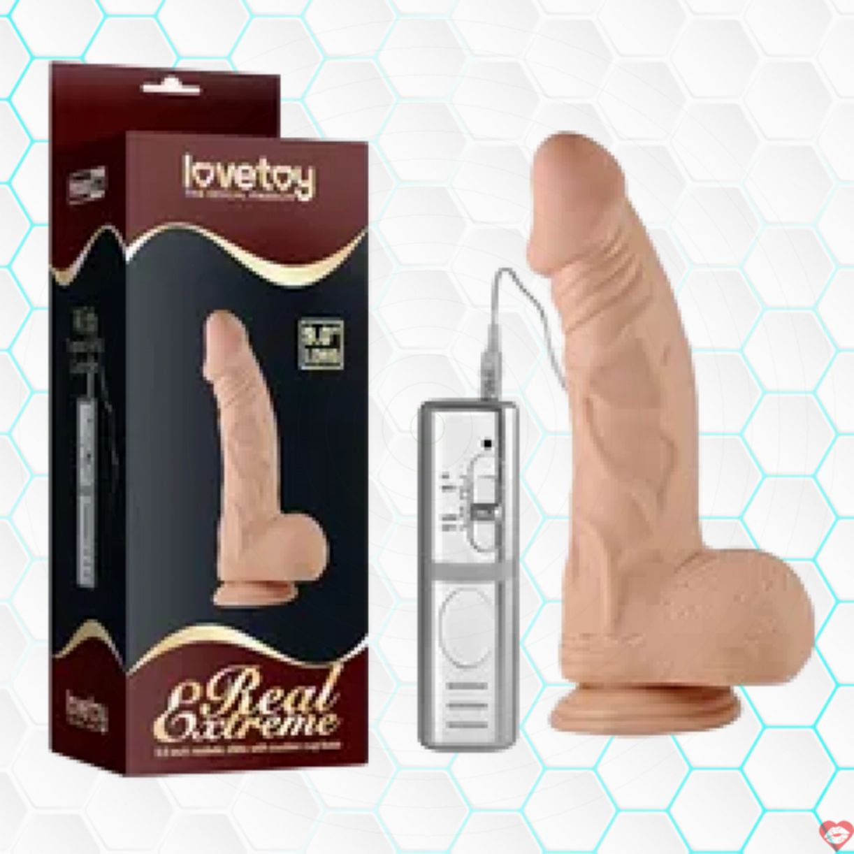 Dương vật giả 9 inch Lovetoy chân thực sướng mê ly hàng đầu 