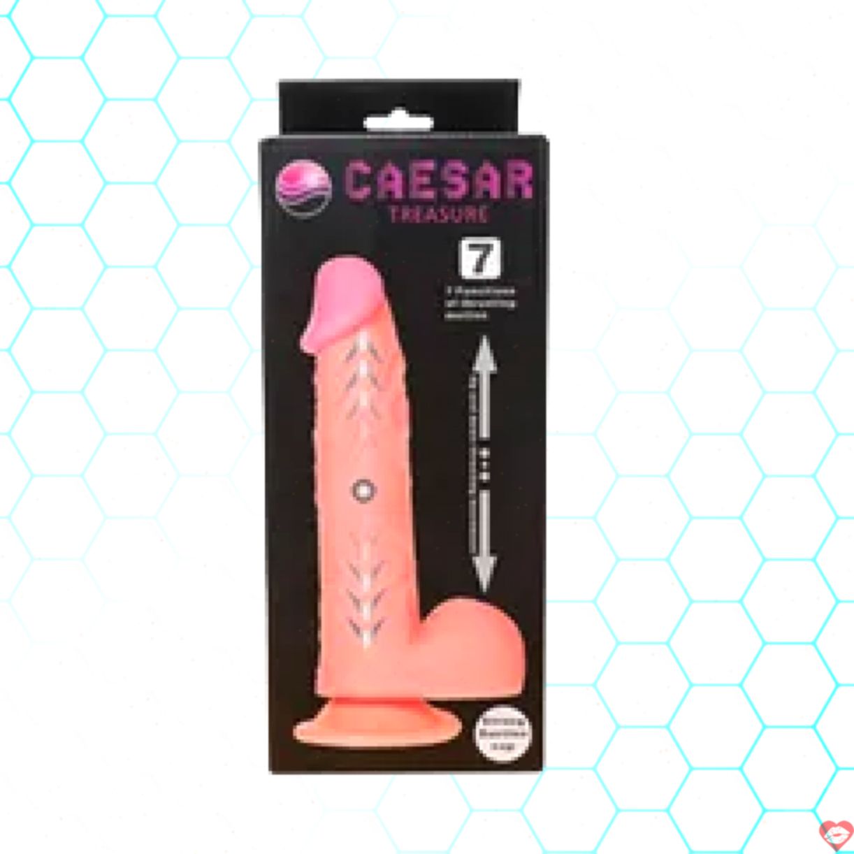 Dương vật giả Caesar 7 chế độ thụt gắn tường kích thích nữ 