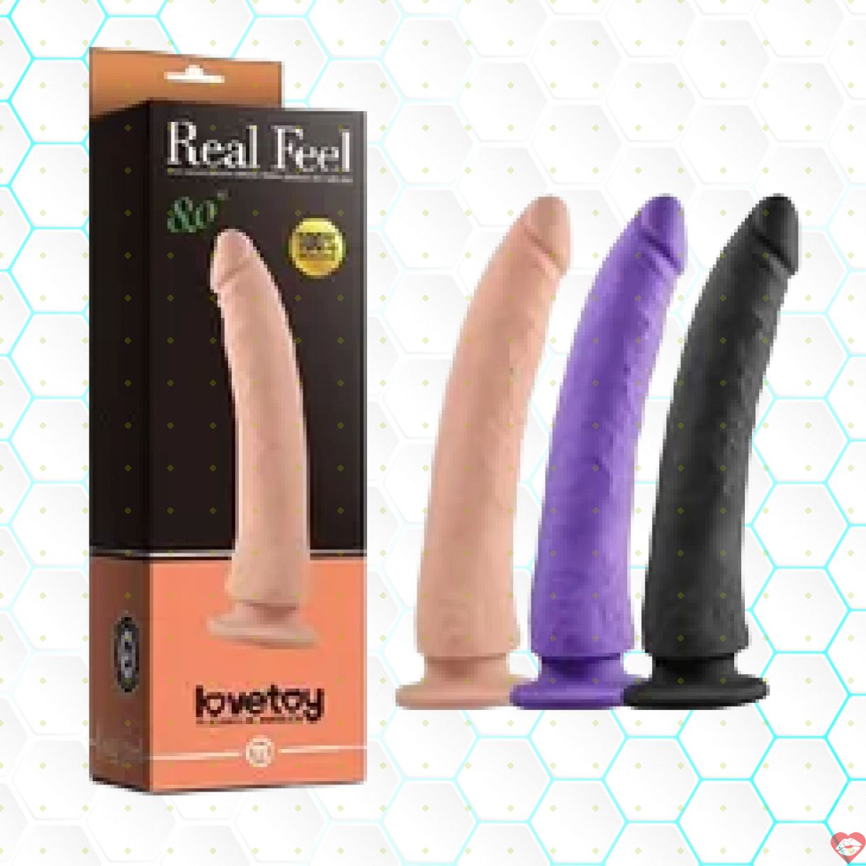 Dương vật giả Real Feel Lovetoy hấp dẫn cảm giác thật mê hoặc 