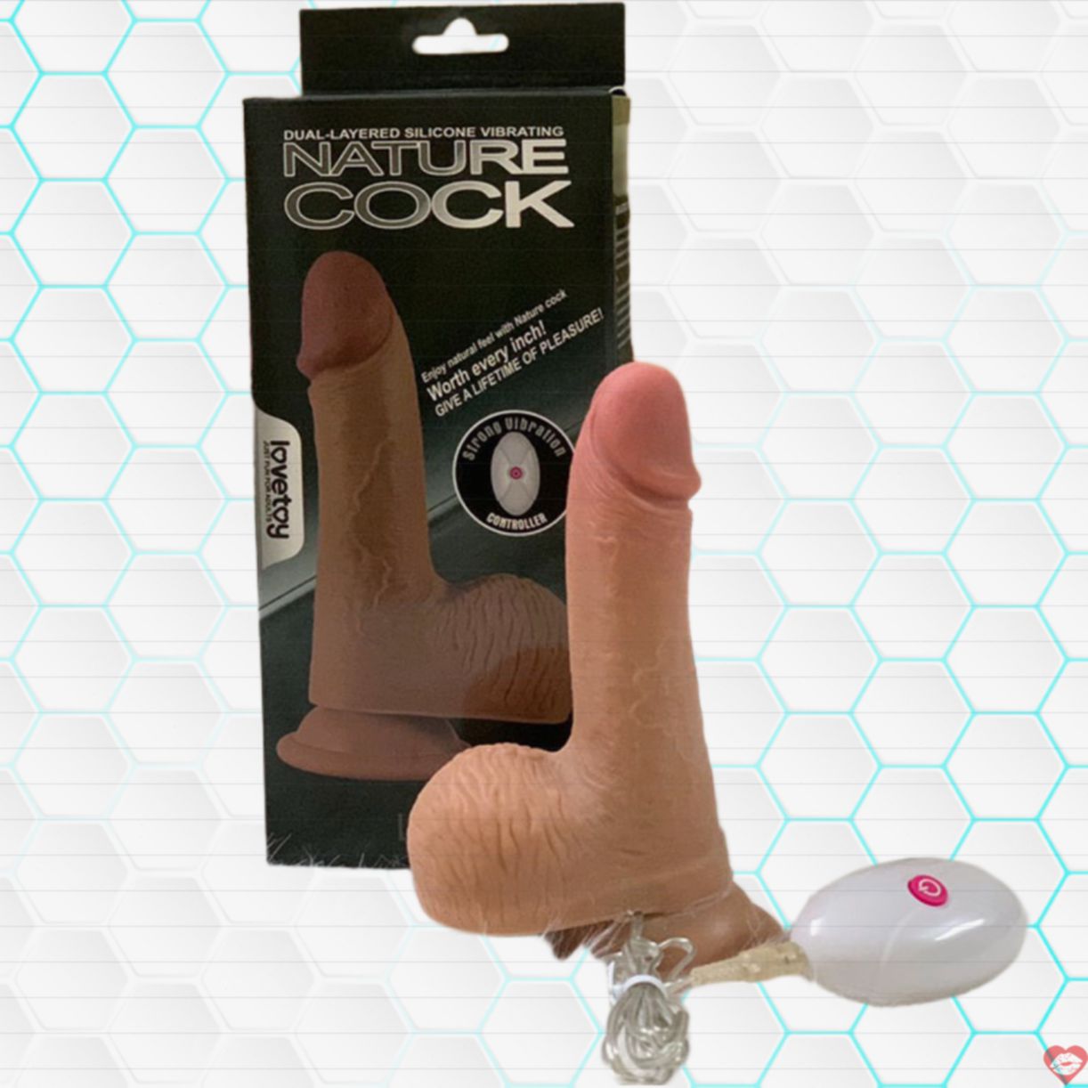 Cu giả Lovetoy Luca mềm mại rung kích thích nữ cực phê 