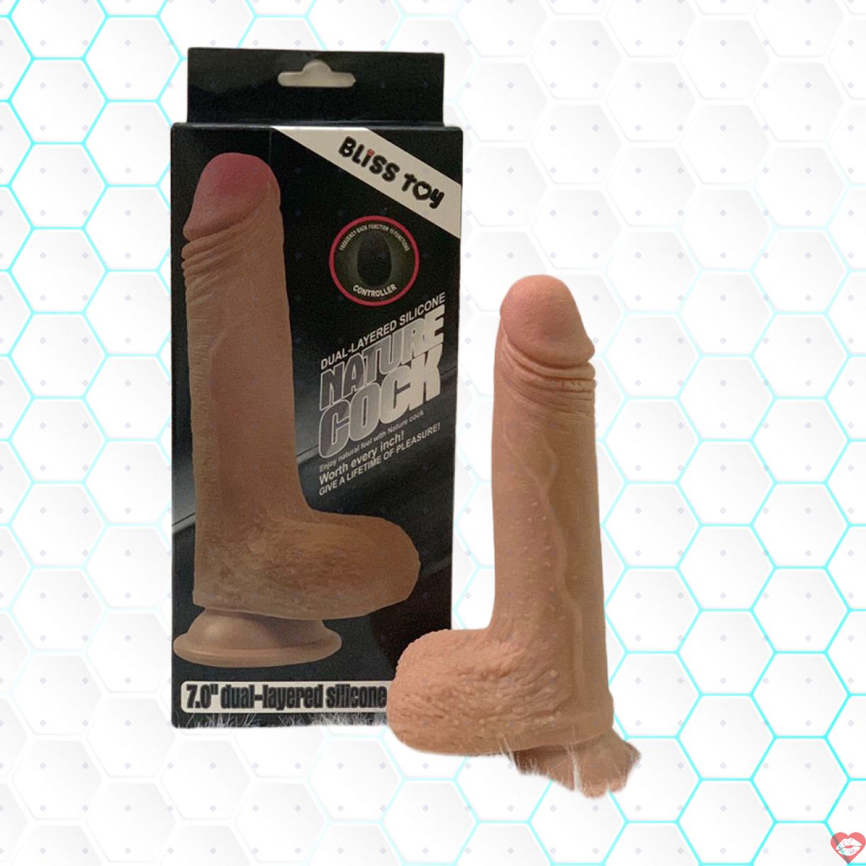 Dương vật silicone siêu mềm mịn rung mạnh size nhỏ Bliss toy bán chạy 