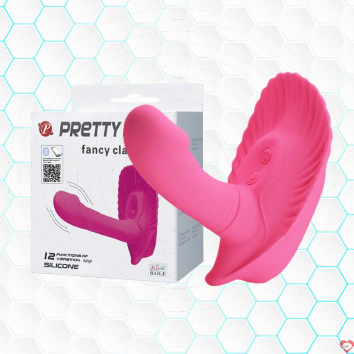 Trứng rung Pretty Love ClamShell cao cấp kích thích đam mê 