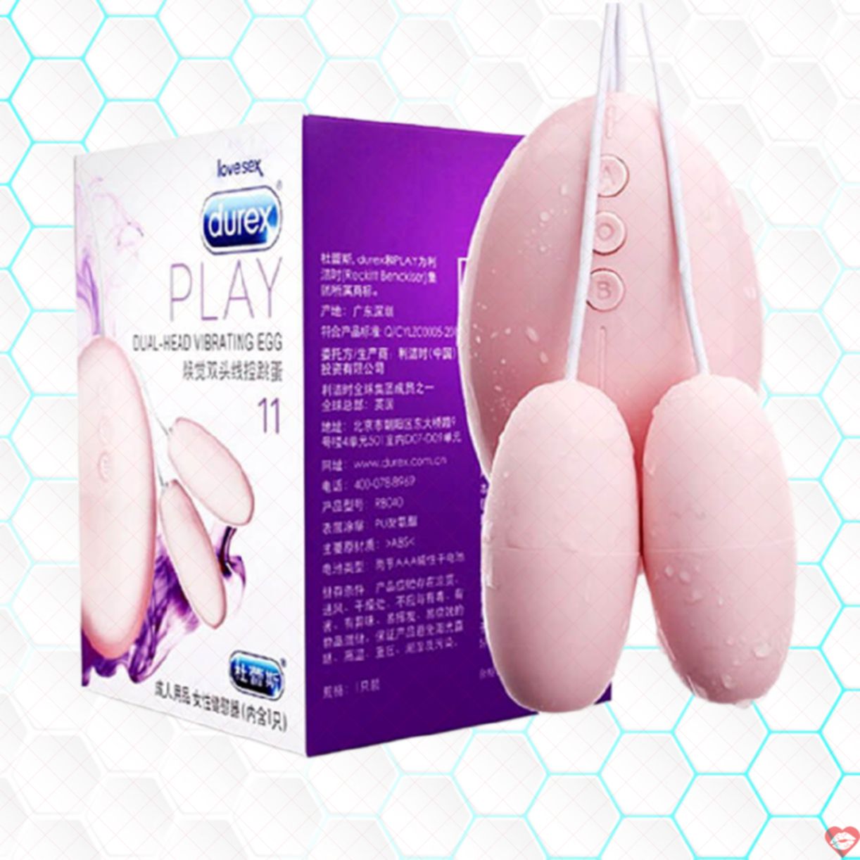 Trứng rung Durex Head 11 chế độ kích thích cực mạnh 