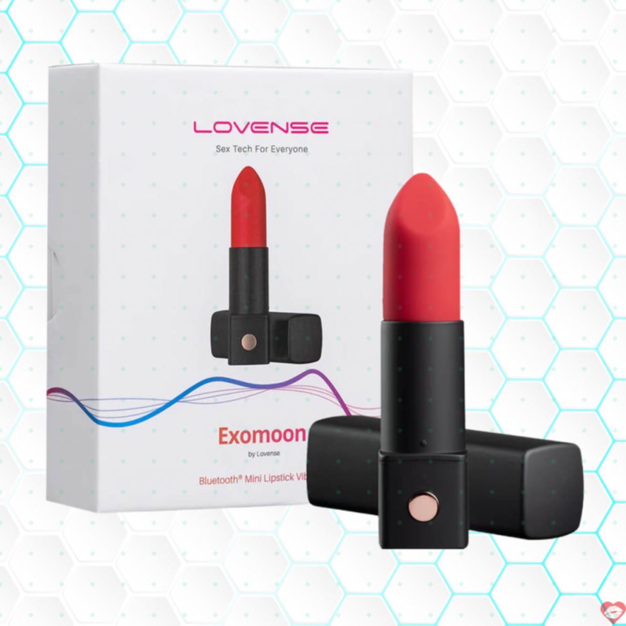 Trứng rung Lovense Exomoon thỏi son cao cấp kích thích tốt 