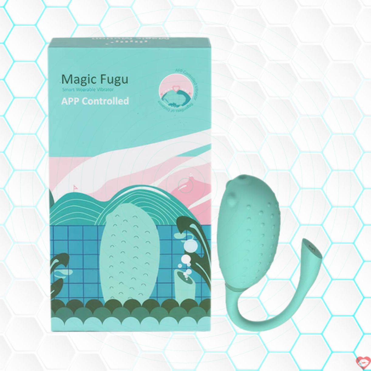 Trứng rung Fugu Xanh Magic Motion kích thích cực mạnh 