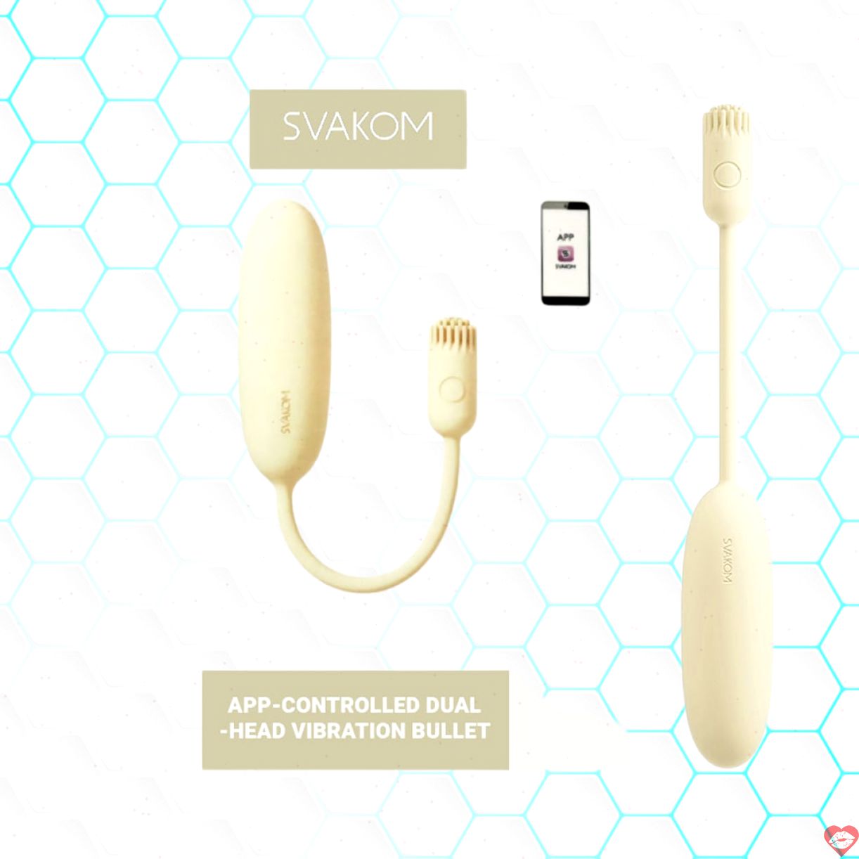 Trứng rung Svakom Shimmer App điều khiển từ xa tình yêu 
