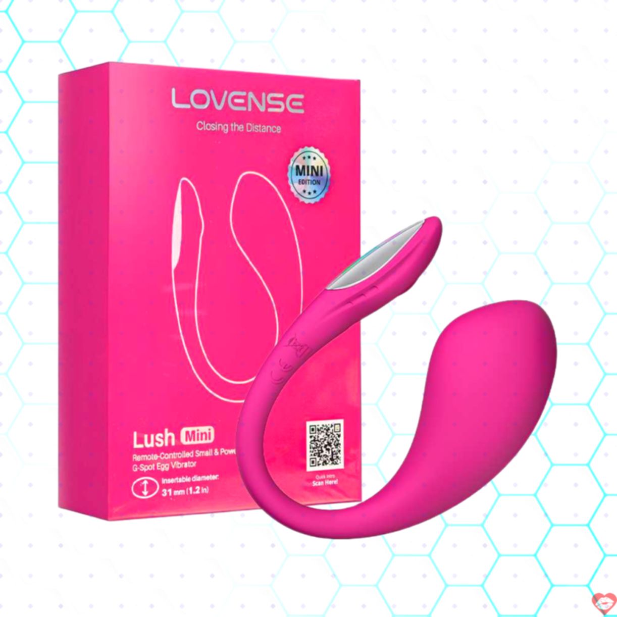 Trứng rung Lovense Lush Mini cao cấp kích thích cực mạnh 