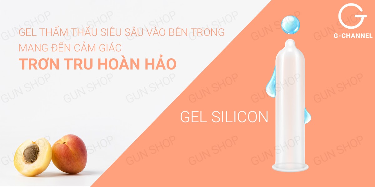  Bán Bao cao su Nakanishi - Siêu mỏng 0.03mm - Hương đào - Hộp 4 cái tốt nhất