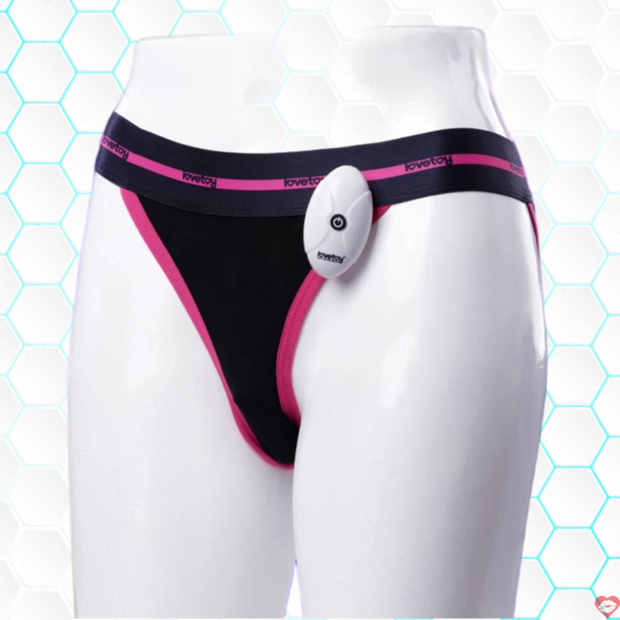 Lovetoy chip rung in họa tiết, điều khiển xa, kích thích cực đỉnh 