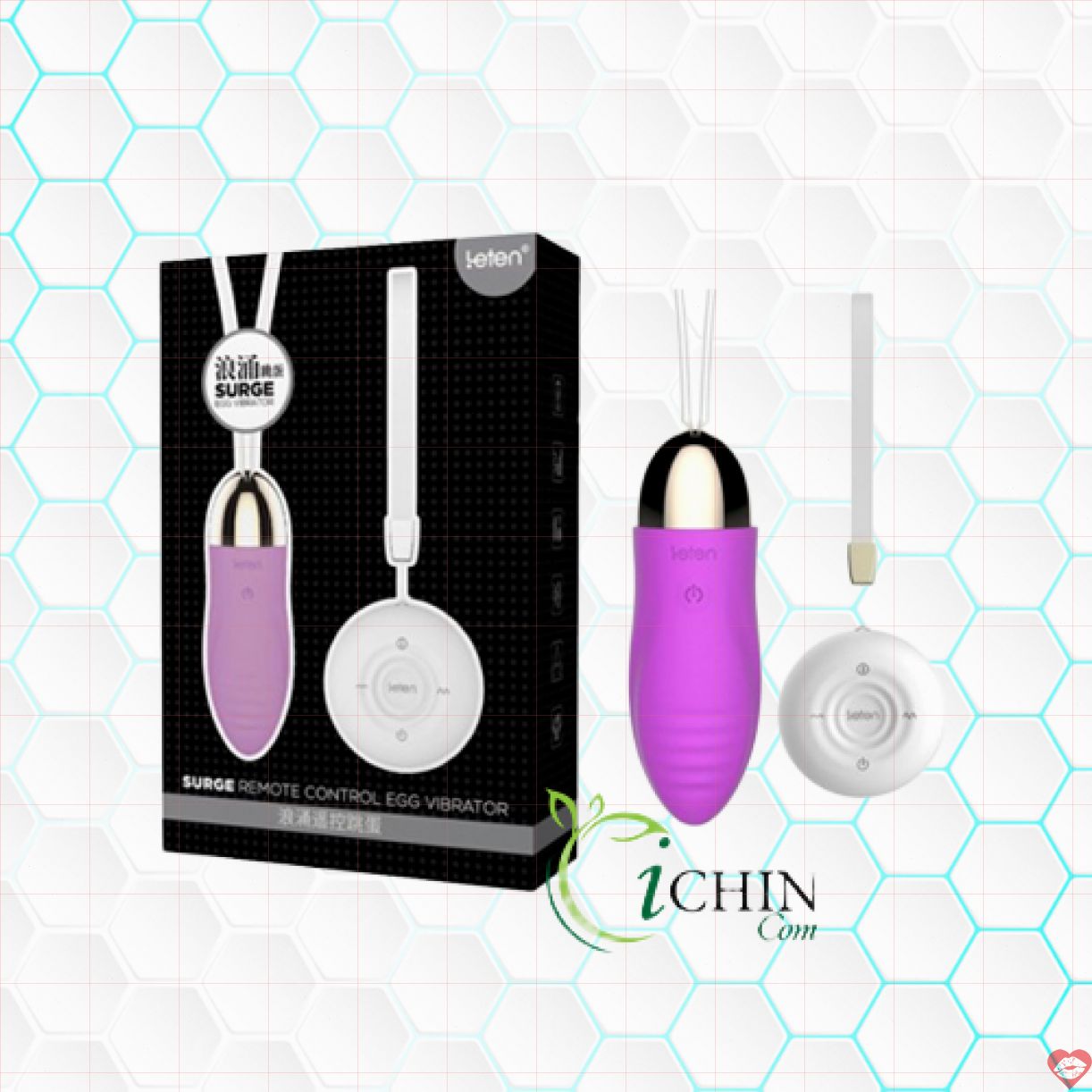Trứng Rung Leten Surge Điều Khiển Xa Pin Sạc Siêu Mạnh 