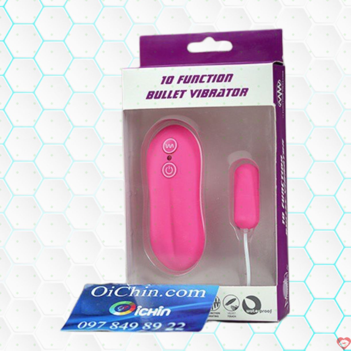 Máy rung Aphrodisia 1 đầu mini 10 chế độ cực đã tiện lợi 