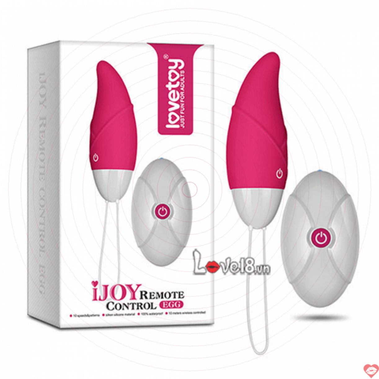 Trứng Rung iJoy Điều Khiển Từ Xa Kích Thích Điểm G VIP 