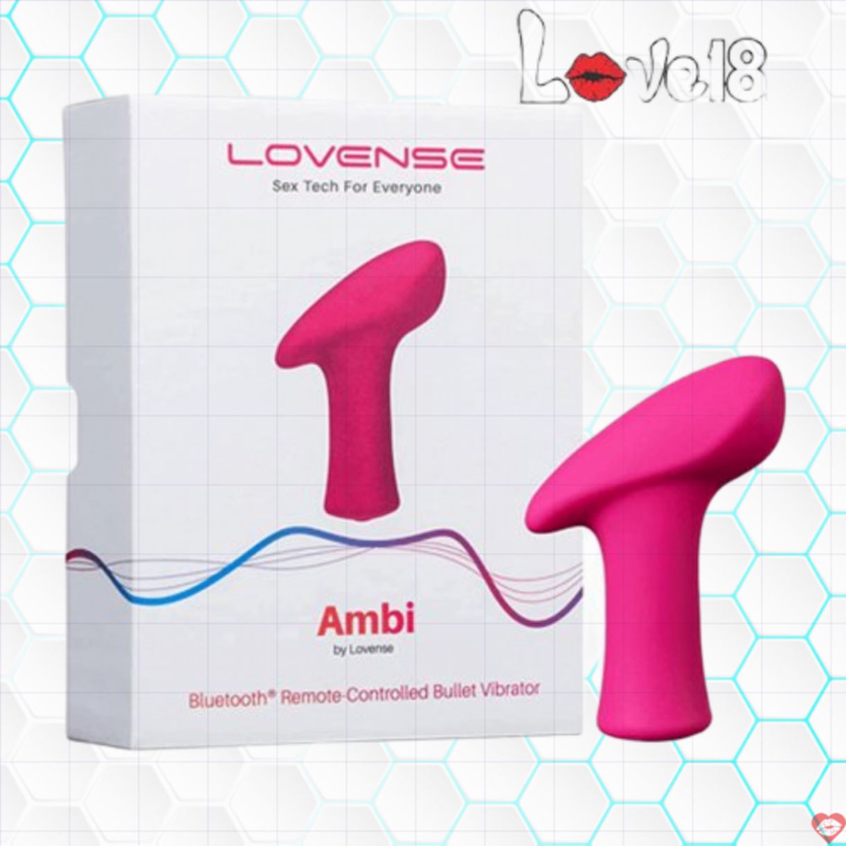 Lovense Ambi cao cấp máy massage đa năng mini kiểm soát app tiện lợi 