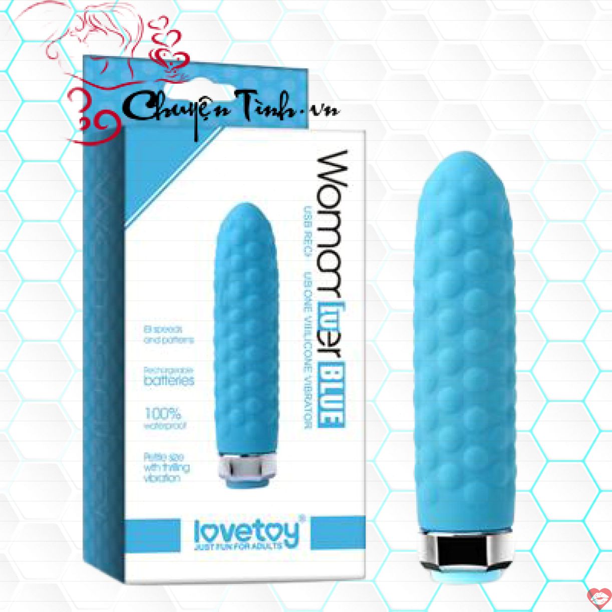 Que rung Lovetoy Blue siêu sướng, tăng khoái cảm, dễ dùng 