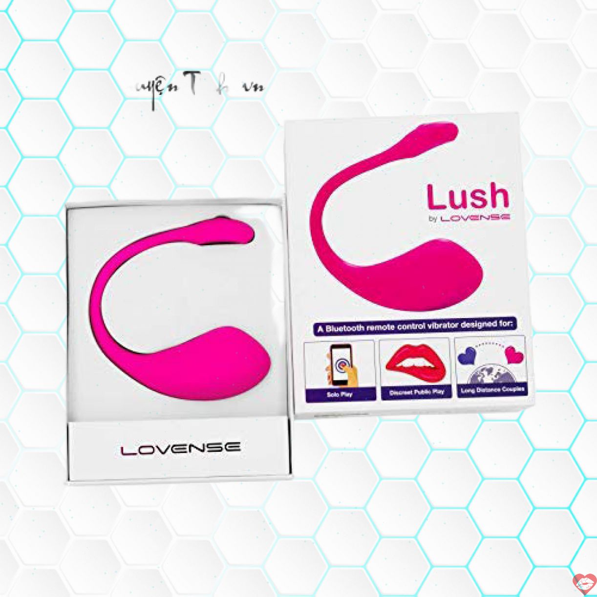 Trứng rung Lovense Lush điều khiển xa, khoái cảm thăng hoa 