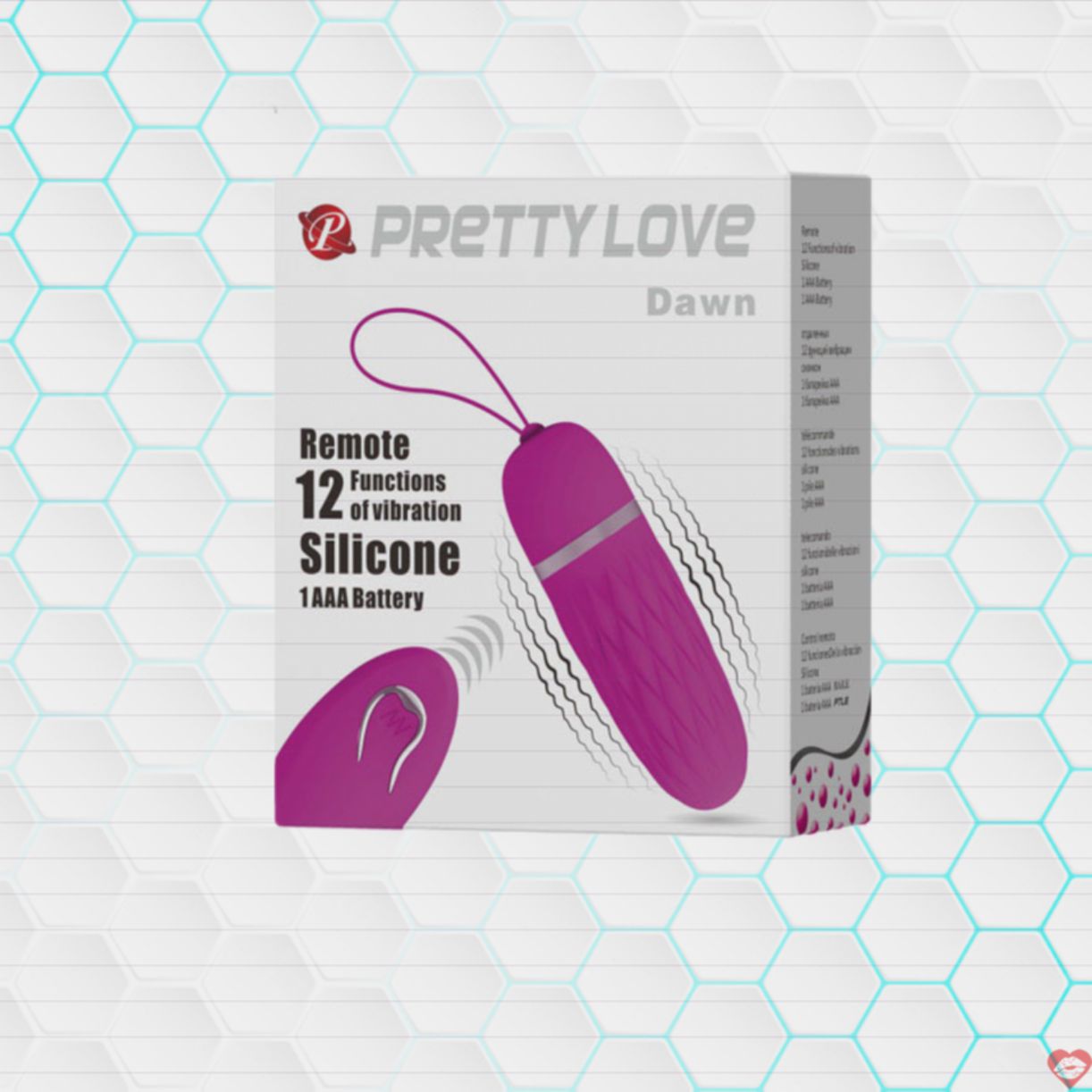 Trứng Rung PrettyLove Dawn 12 Chế Độ Điều Khiển Xa Siêu Phê 