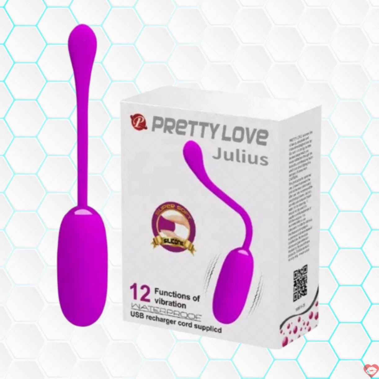 Máy rung Prettylove Joyce 12 chế độ Trứng rung tình yêu cao cấp 