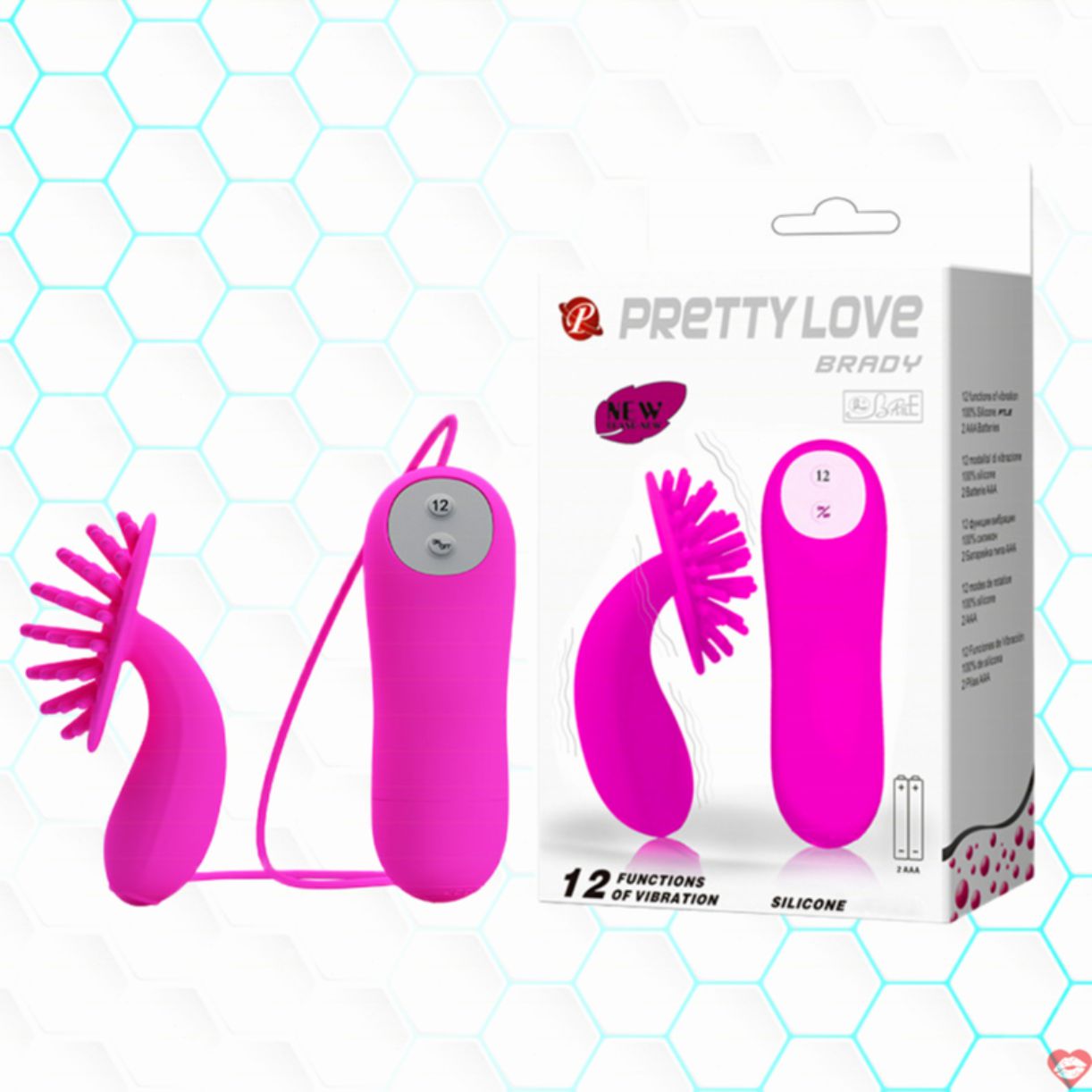 Trứng Rung Pretty Love Brady 12 Chế Độ Rung Đa Năng Kích Thích 