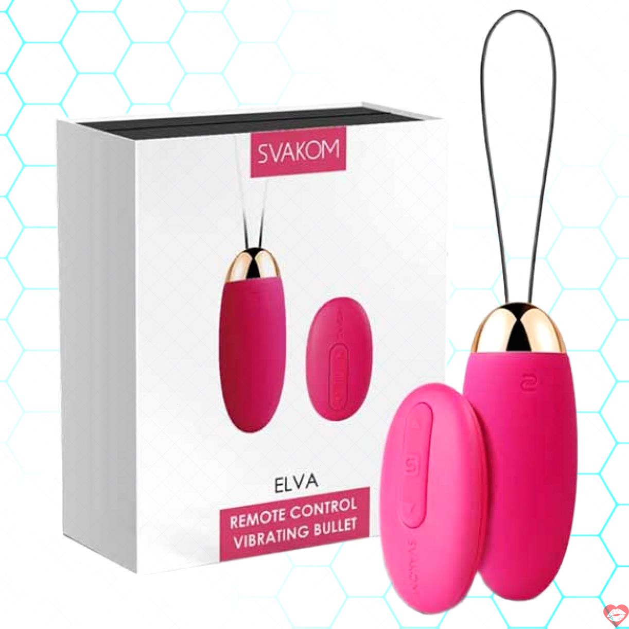 Trứng Rung Svacom Elva Điều Khiển Từ Xa Sạc Nhanh Đa Chế Độ 