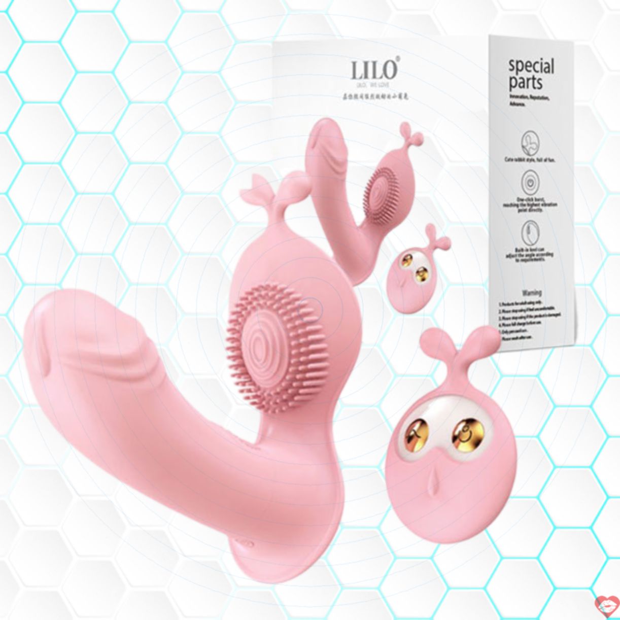 Chíp Rung LILO 10 Chế Độ Rung Hình Dương Vật Điều Khiển Tiện Lợi 