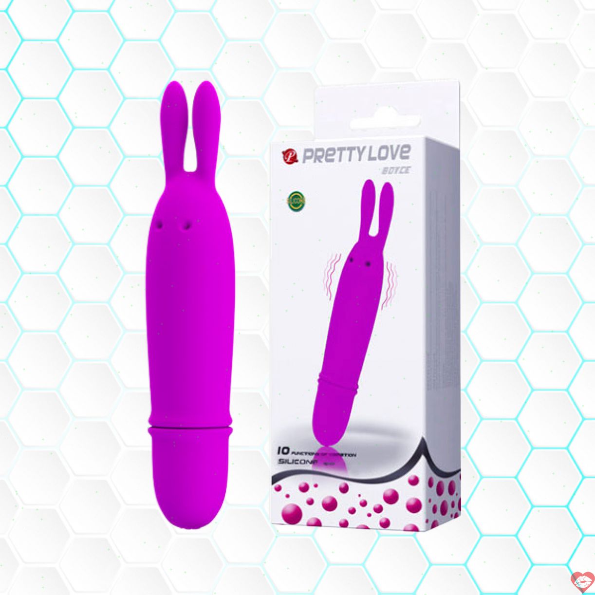Máy Rung Mini PrettyLove Boyce 10 Chế Độ Massage Siêu Mạnh 
