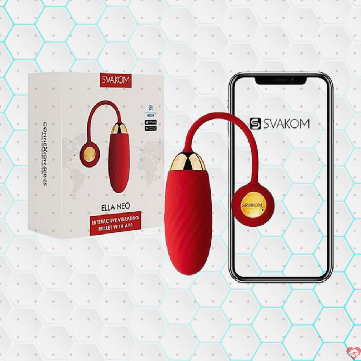 Trứng rung Svakom Ella Neo điều khiển từ xa app tiện lợi mua ngay 