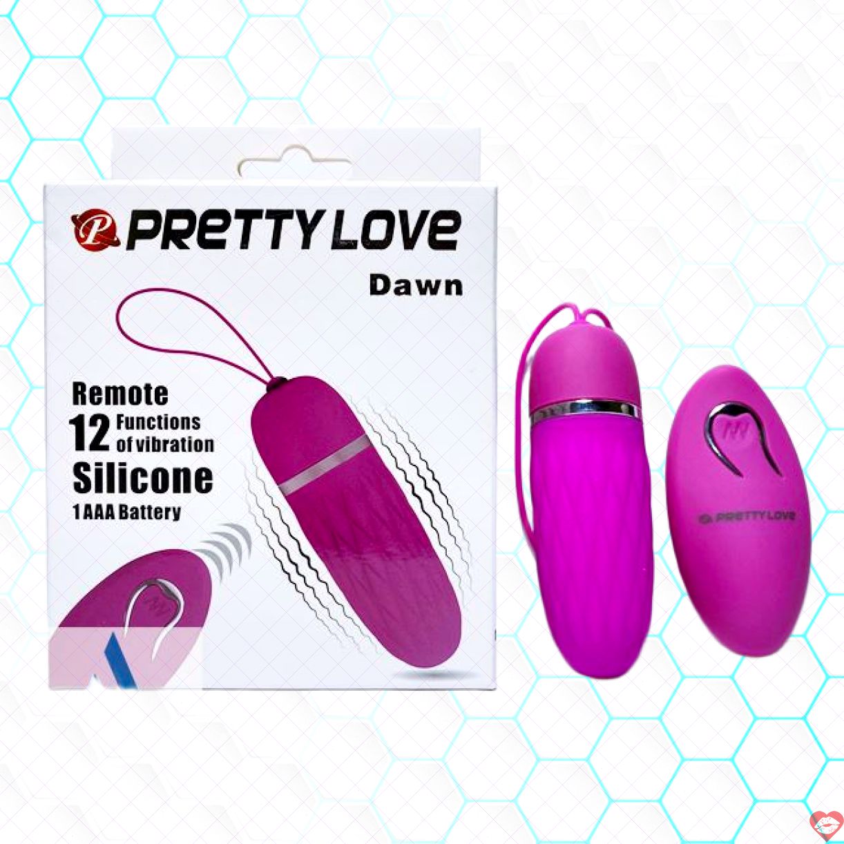 Đồ chơi tình yêu nữ không dây Pretty Love Dawn kích thích mạnh mẽ 