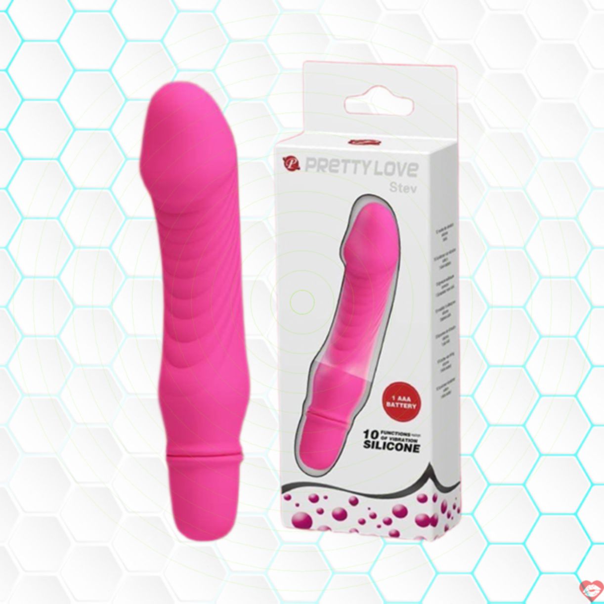 Máy rung mini Pretty Love Stev 10 chế độ kích thích mạnh mẽ 
