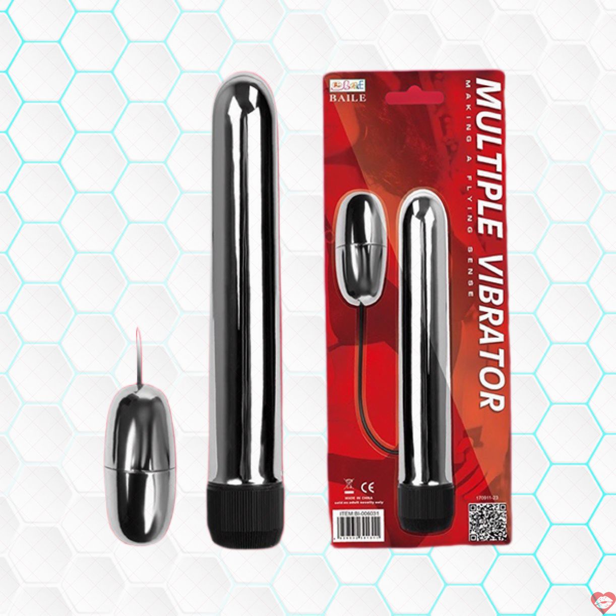 Que rung inox Baile Multiple Vibrator kích thích cực đỉnh 