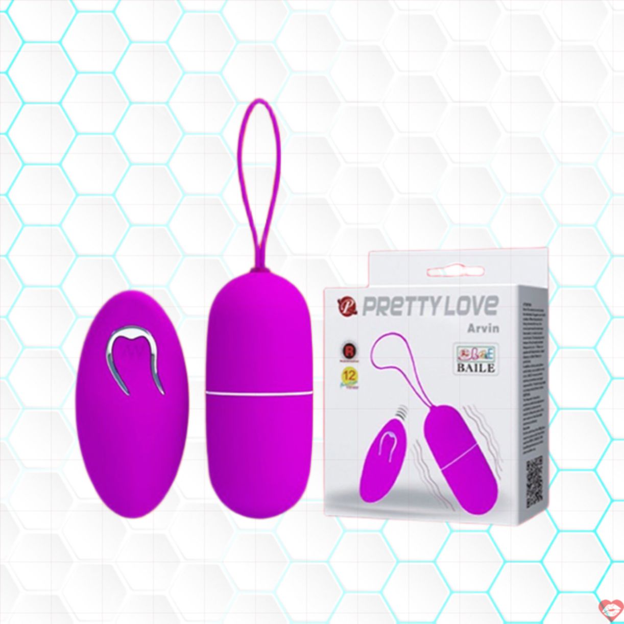 Trứng rung Pretty Love Arvin 12 chế độ điều khiển hút khách 